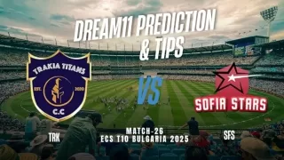 ECS T10 2025 TRK vs SFS: