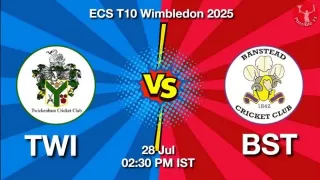 ECS T10 2025 TWI vs BST: