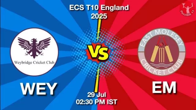 ECS T10 2025 WEY vs EM: Playing