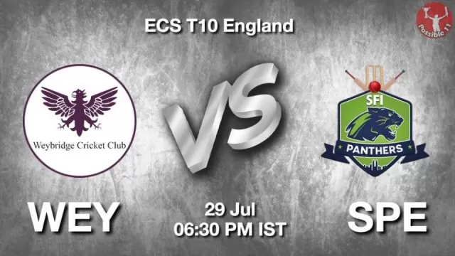 ECS T10 2025 WEY vs SPE: Playing