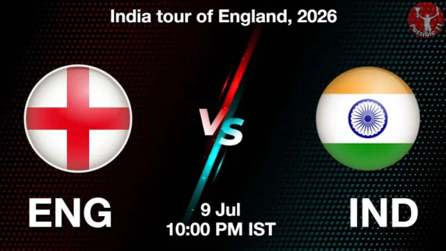 ENG vs IND 4th T20I 2026 Match