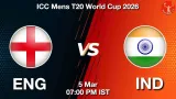 ENG vs IND T20