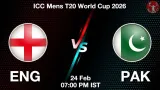 ENG vs PAK T20