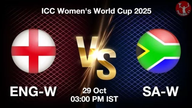 ENG-W vs SA-W 1st Semi-Final: Head-to-Head, Playing