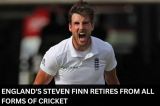 Englands Steven Finn retires