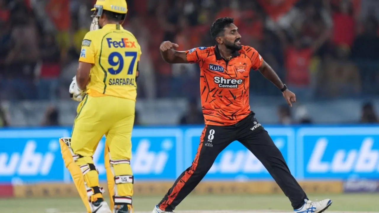 eshan malinga (srh) srh vs pbks ipl 2026