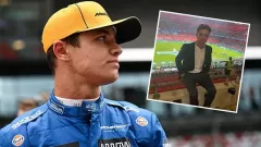 F1 Star Lando Norris Mugged Picture