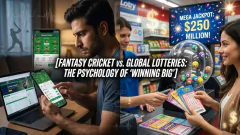 Fantasy Cricket vs. Global Lotteries: Picture