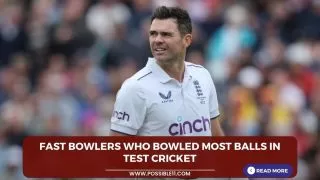 Fast bowlers who bowled most balls