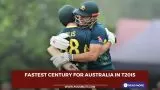 Fastest century for Australia