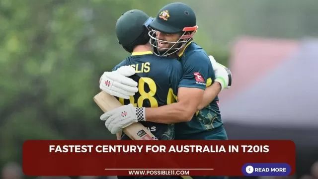Fastest century for Australia in T20Is, Josh