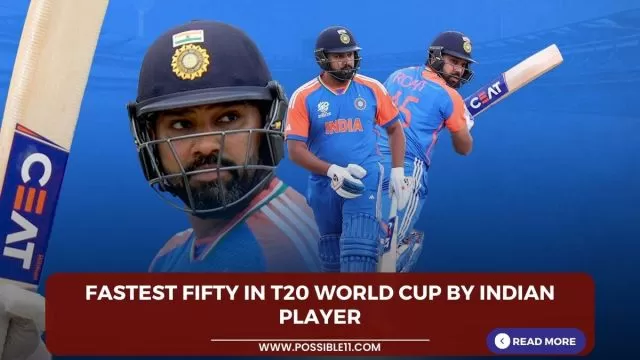 Fastest Fifty in T20 World Cup by