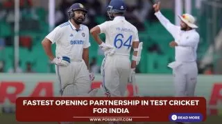 Fastest 50 plus partnership in Test