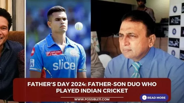 Fathers Day 2024: Father-son duo who played