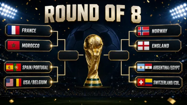 FIFA World Cup 2026 Quarter-Final Schedule, Date,
