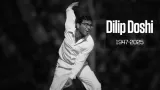 Former Indian spinner Dilip