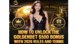 Unlock the Goldenbet $500