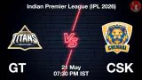 GT vs CSK IPL