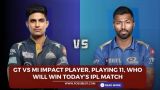 GT vs MI Impact
