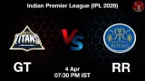 GT vs RR IPL
