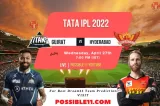 GT vs SRH Playing