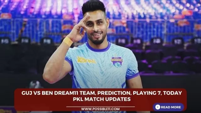 GUJ vs BEN Dream11 Team, Prediction, Playing