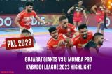 Gujarat Giants vs U