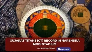 Gujarat Titans (GT) record in Narendra