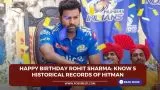 Happy Birthday Rohit Sharma: