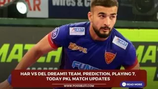 HAR vs DEL Dream11 Team, Prediction,