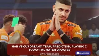 HAR vs GUJ Dream11 Team, Prediction,