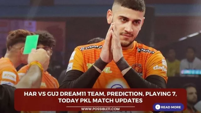 HAR vs GUJ Dream11 Team, Prediction, Playing
