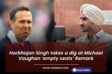 Harbhajan Singh takes a