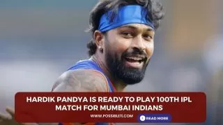 RR vs MI: Hardik Pandya is