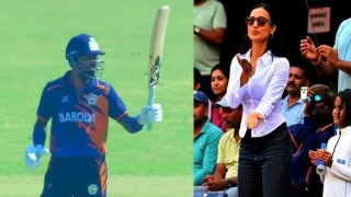Hardik Pandya Smashes Five Sixes In