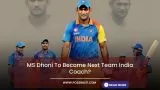 Has Ms Dhoni Applied