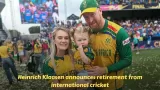 Heinrich Klaasen announces retirement