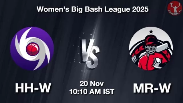 HH-W vs MR-W WBBL 2025, Pitch Report,