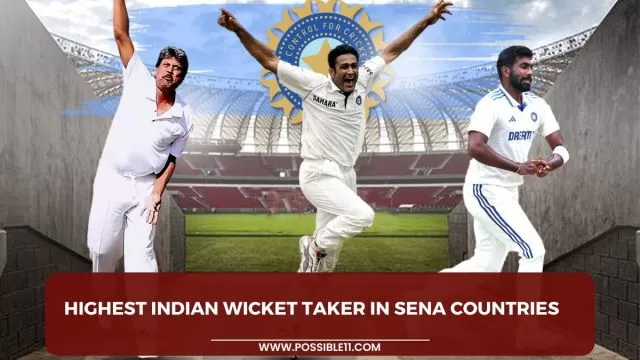 Highest Indian wicket taker in SENA countries