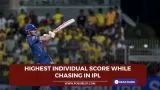Highest individual score while