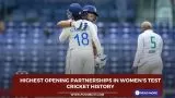 Highest opening partnerships in