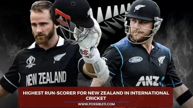 Highest run-scorer for New Zealand in international