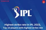Highest strike rate in