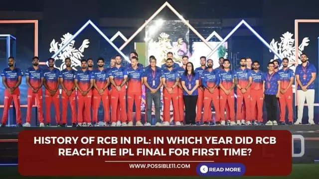 History of RCB in IPL: In which