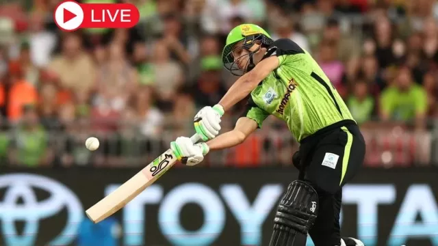 Hobart Hurricanes vs Sydney Thunder BBL Live