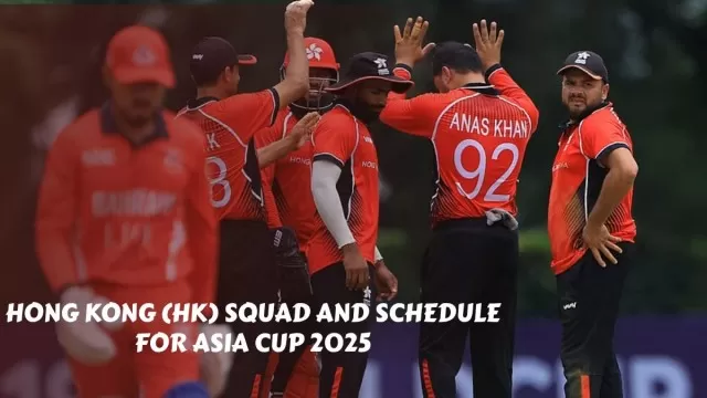 Hong Kong (HK) squad and schedule for