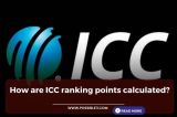 How are ICC ranking