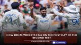 How did 23 wickets