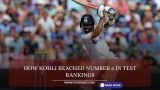 How Kohli reached number
