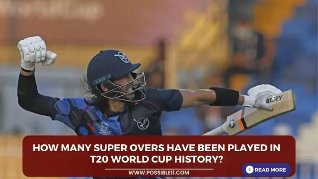 How many super overs have been played